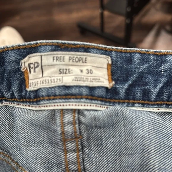 Free People Button Fly Shorts - Picture 3 of 3